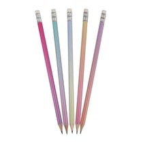 Crayons graphite gomme x5 - Collection dégradée - Cultura
