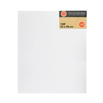 Lot de 5 châssis économiques - 10F - Toile coton - 55 x 46 cm