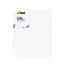 Châssis Monali - Polyester recyclé 65% coton 35% - Blanc - 33 x 41 cm