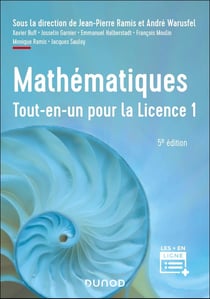 Mathématiques - Tout-en-un pour la Licence 1 (5e édition)