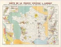 Carte : Carte de la France vinicole