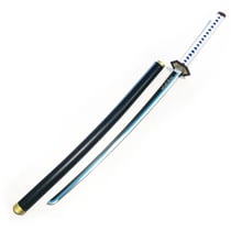 Katana décoratif en bambou inspiré de Tanjiro Kamado - Demon Slayer