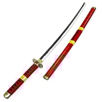 Katana décoratif en bambou inspiré du Sandai Kitestu de Roronoa Zoro - One Piece