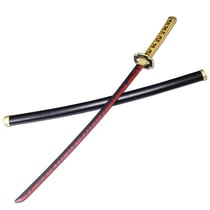 Katana décoratif en bambou inspiré de Tsugikuni Yoriichi - Demon Slayer