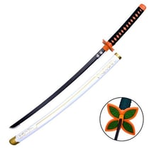 Katana décoratif en bois inspiré de Shinobu Kochou - Demon Slayer