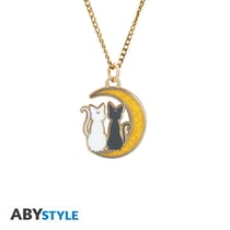 Collier avec pendentif Chats lune - Sailor Moon