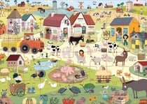 Puzzle 48 pièces - La ferme