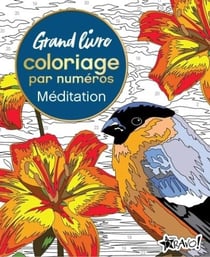 Grand livre coloriage par numéros - Méditation