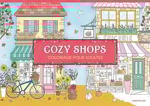 Cozy Shops - Coloriage pour adultes