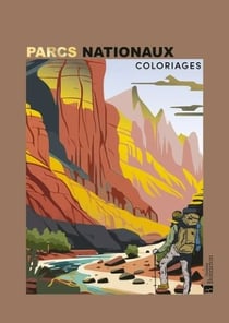 Parcs nationaux - Coloriage adultes