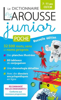 Le dictionnaire Larousse Junior Poche