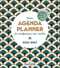 Mon Agenda planner de professeur des écoles - 2026-2027