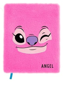 STITCH - Le carnet fourrure - Angel - Disney
