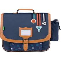 Cartable Tann's 38 cm - Bleu - Paco - 2 compartiments