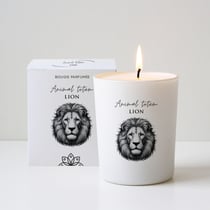 Bougie végétale - Animal Totem180gr "lion" animal totem