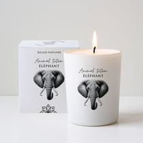 Bougie végétale - Animal Totem - Éléphant - 180gr