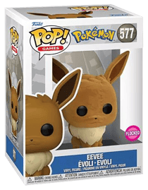 Figurine Funko POP! - Pokémon - Evoli floqué n°577