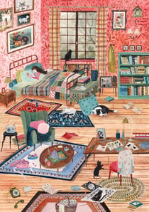 Puzzle 2000 Pièces Pieces & Peace - Une Journée Cosy