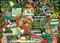 Puzzle 1500 Pièces Pieces & Peace - La bibliothèque du Jardinier
