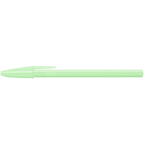Stylo bille BIC - Cristal Pastel vert - Bleu - Pointe moyenne