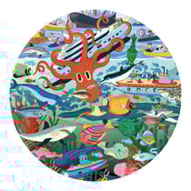 Puzzle 200 pièces - Les secrets de la mer - Djeco