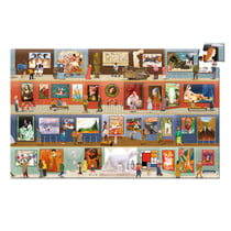 Puzzle 500 pièces - Au musée - Djeco