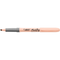 Surligneur pointe moyenne - BIC - Rose -Pastel Grip