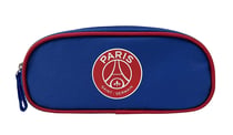 Trousse rectangulaire 2 compartiments La Plume Dorée - Rouge - PSG