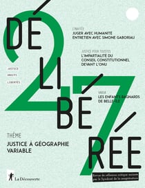 Revue délibérée n.27 : Territoires de justice