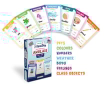 Mon jeu de 7 familles pour débuter en anglais CE1-CE2
