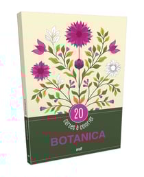 Botanica - 20 cartes à colorier