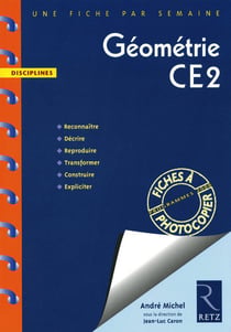UNE FICHE PAR SEMAINE : géométrie - CE2 - fiches à photocopier