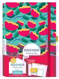 Agenda familial Mémoniak pocket, sept. 2026 à déc. 2027