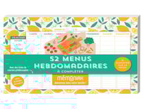Bloc aimanté de 52 menus hebdomadaires à compléter Mémoniak