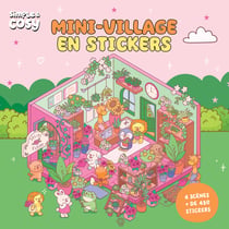 Simple et cosy - mini village en stickers