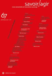Savoir/agir n.67 : Stand Up For Science / Debout pour la culture