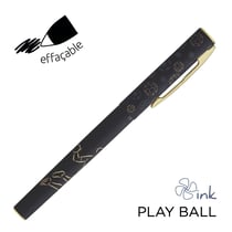 Stylo roller Ink - Rollink Metal Playball - Pointe moyenne - Modèles aléatoires - Vendu à l'unité