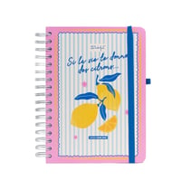 Agenda scolaire journalier 2026/2027 Mr. Wonderful - Si la vie te donne des citrons…