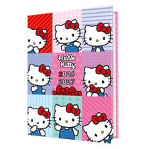 Agenda scolaire journalier 2026/2027 - Oberthur - Hello Kitty - 12 x 21 cm