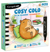 Kit de coloriage Graph'it - Cosy Time - Petz