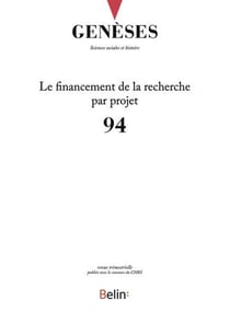Revue Genèses n.94 : le financement de la recherche par projet