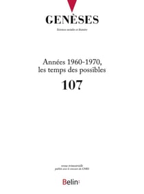 Revue Genèses n.107 : juin 2017