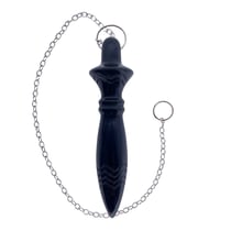 Pendule égyptien Thot gravé - Obsidienne noire