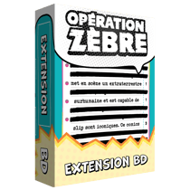 Opération zèbre : extension BD - Big Moustache 