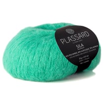 Pelote de fil à tricoter - Plassard - Sila - Menthe 109