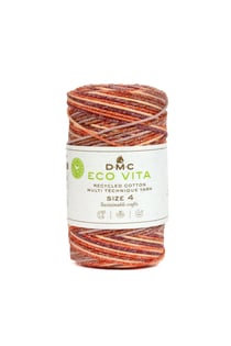 Pelote de fil à tricoter - DMC - Eco Vita 4 - Multicolore 103