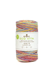 Pelote de fil à tricoter - DMC - Eco Vita 4 - Multicolore 106
