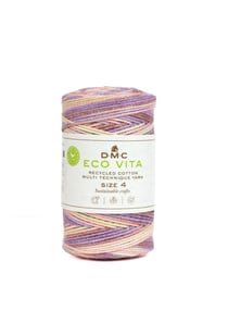 Pelote de fil à tricoter - DMC - Eco Vita 4 - Multicolore 102