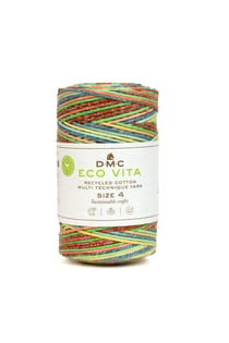 Pelote de fil à tricoter - DMC - Eco Vita 4 - Multicolore 104