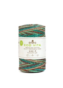 Pelote de fil à tricoter - DMC - Eco Vita 4 - Multicolore 105